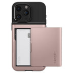 Spigen Slim Armor CS dėklas iPhone 15 Pro Max – rožinis