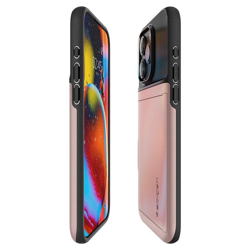 Spigen Slim Armor CS dėklas iPhone 15 Pro Max – rožinis