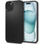 Spigen Thin Fit dėklas iPhone 15 – juodas