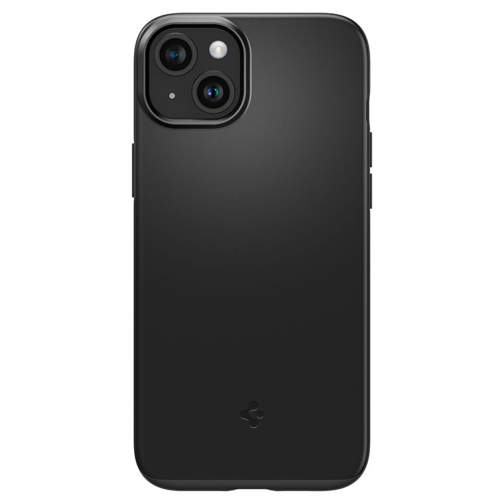 Spigen Thin Fit dėklas iPhone 15 – juodas