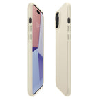 Spigen Thin Fit dėklas iPhone 15 Plus – smėlinis
