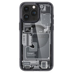 Spigen Ultra Hybrid MagSafe dėklas iPhone 15 Pro – pilkas