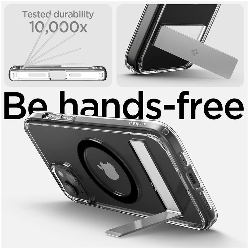 Spigen Ultra Hybrid S MagSafe dėklas iPhone 15 Plus – juodas