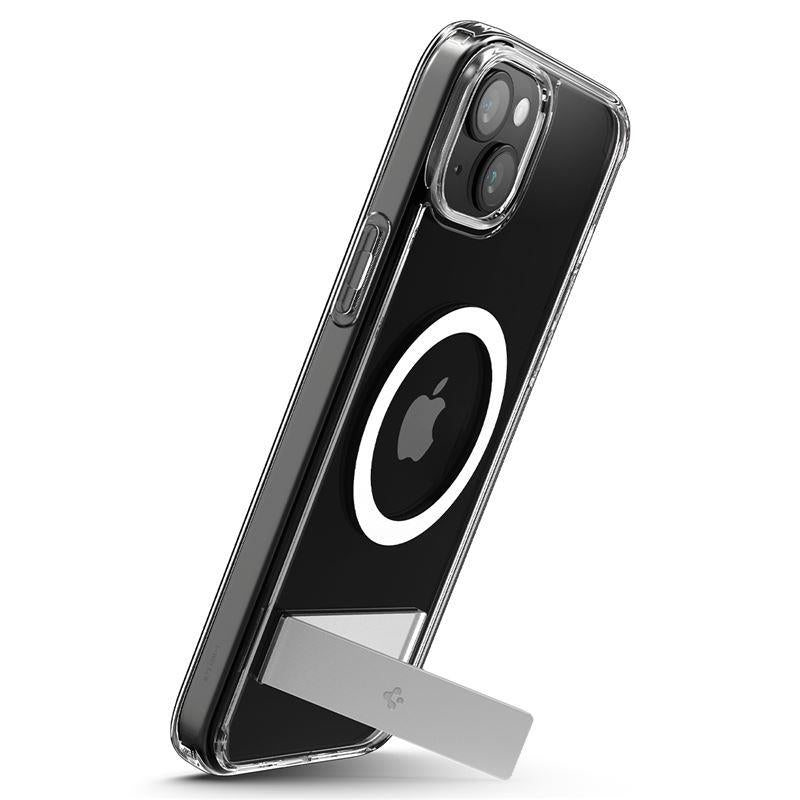 Spigen Ultra Hybrid MagSafe dėklas iPhone 15 Plus – skaidrus