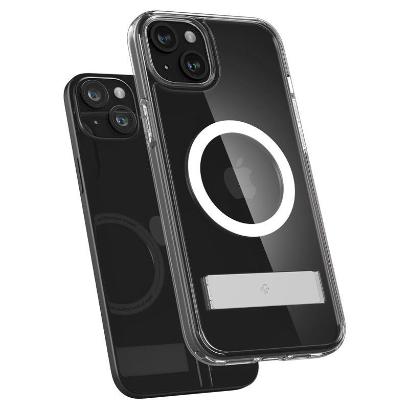 Spigen Ultra Hybrid MagSafe dėklas iPhone 15 Plus – skaidrus