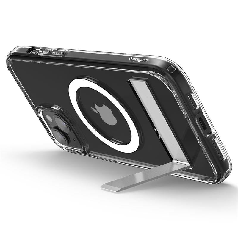 Spigen Ultra Hybrid MagSafe dėklas iPhone 15 Plus – skaidrus