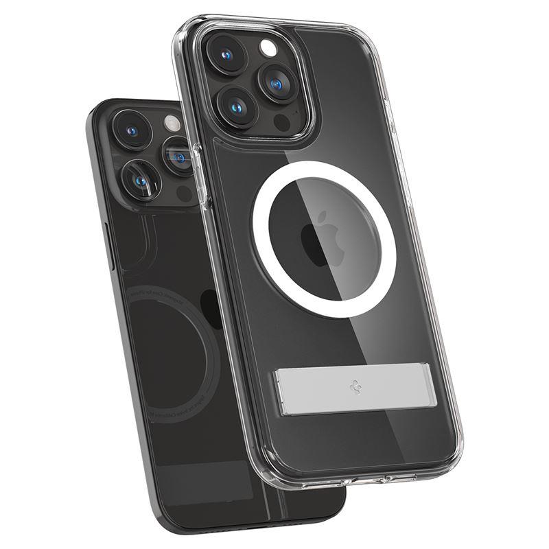 Spigen Ultra Hybrid S MagSafe dėklas iPhone 15 Pro – skaidrus