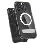 Spigen Ultra Hybrid S MagSafe dėklas iPhone 15 Pro – skaidrus