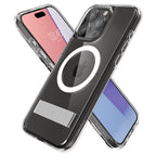 Spigen Ultra Hybrid S MagSafe dėklas iPhone 15 Pro – skaidrus