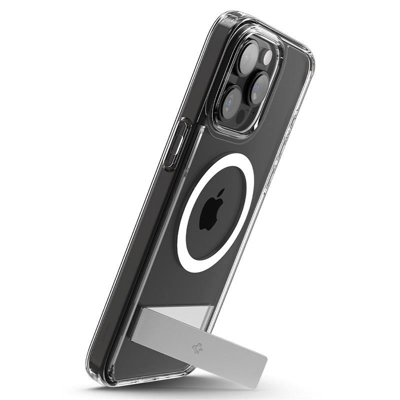 Spigen Ultra Hybrid S MagSafe dėklas iPhone 15 Pro – skaidrus