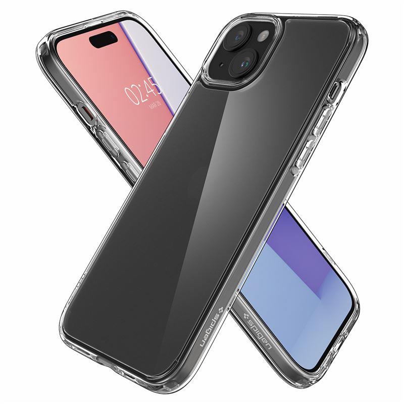 Spigen Ultra Hybrid skaidrus dėklas iPhone 15 Plus