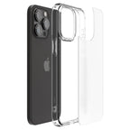 Spigen Ultra Hybrid dėklas iPhone 15 Pro – skaidrus matinis