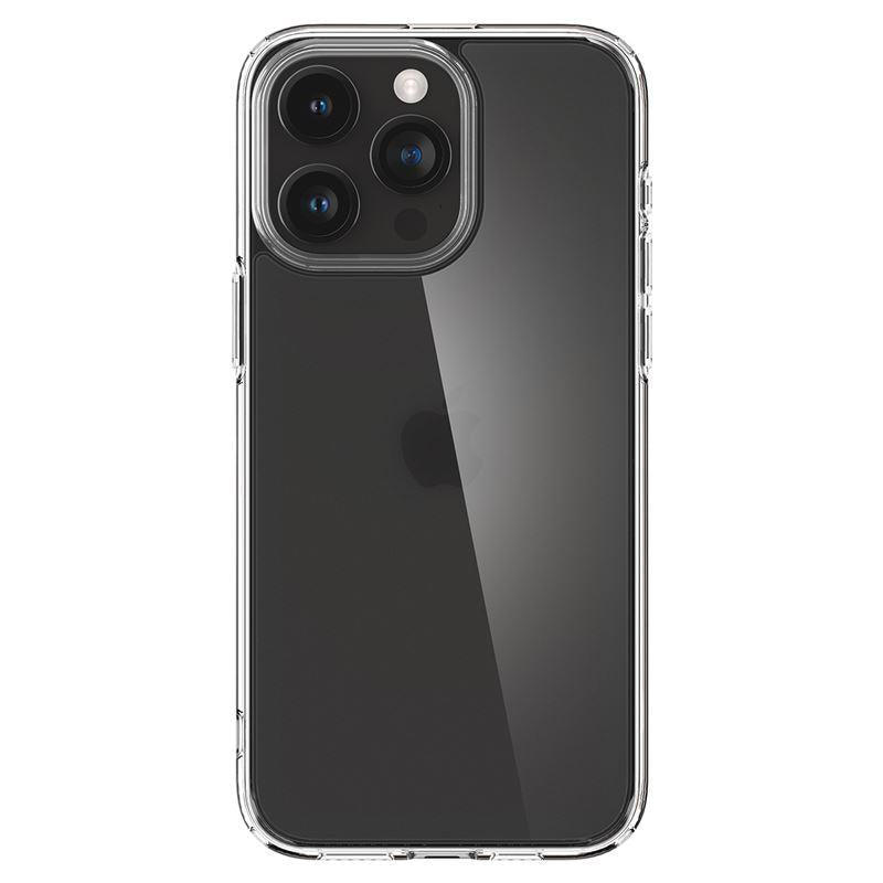 Spigen Ultra Hybrid dėklas iPhone 15 Pro Max – skaidrus matinis
