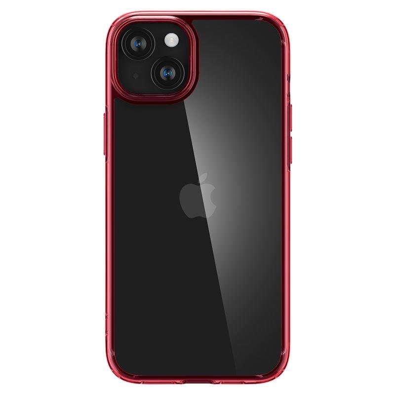 Spigen Ultra Hybrid dėklas iPhone 15 Plus – raudonas