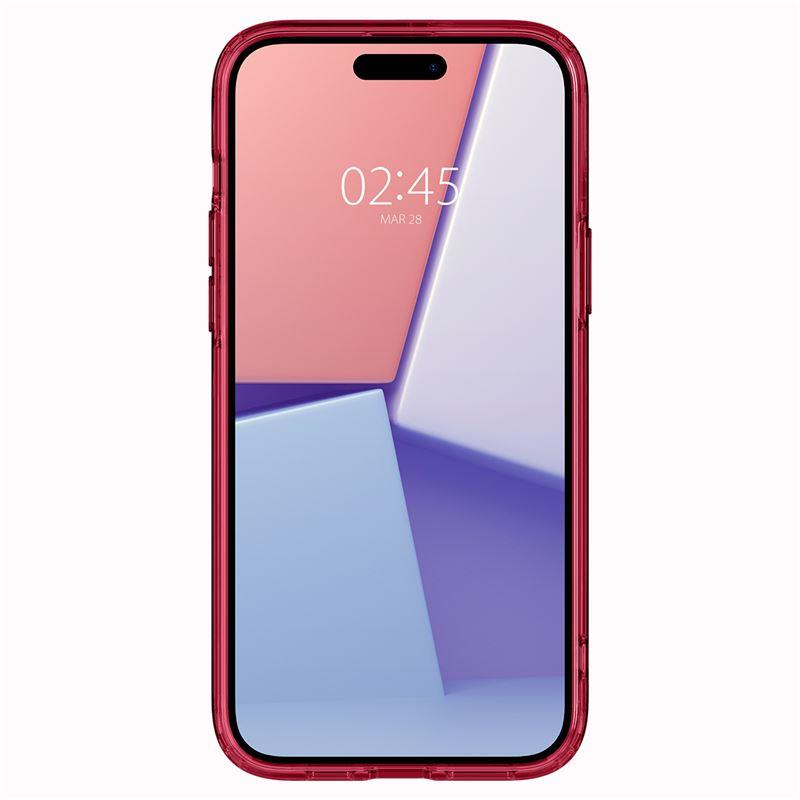 Spigen Ultra Hybrid dėklas iPhone 15 Plus – raudonas