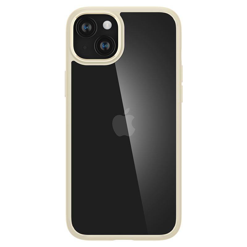 Spigen Ultra Hybrid dėklas iPhone 15 Plus – smėlio