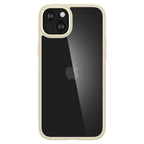 Spigen Ultra Hybrid dėklas iPhone 15 Plus – smėlio