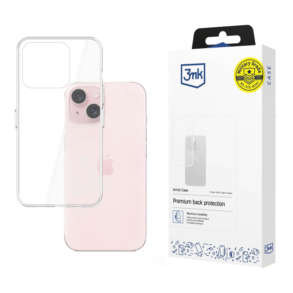 Apple iPhone 15 Plus – 3mk šarvų dėklas -- iPhone 15 Plus