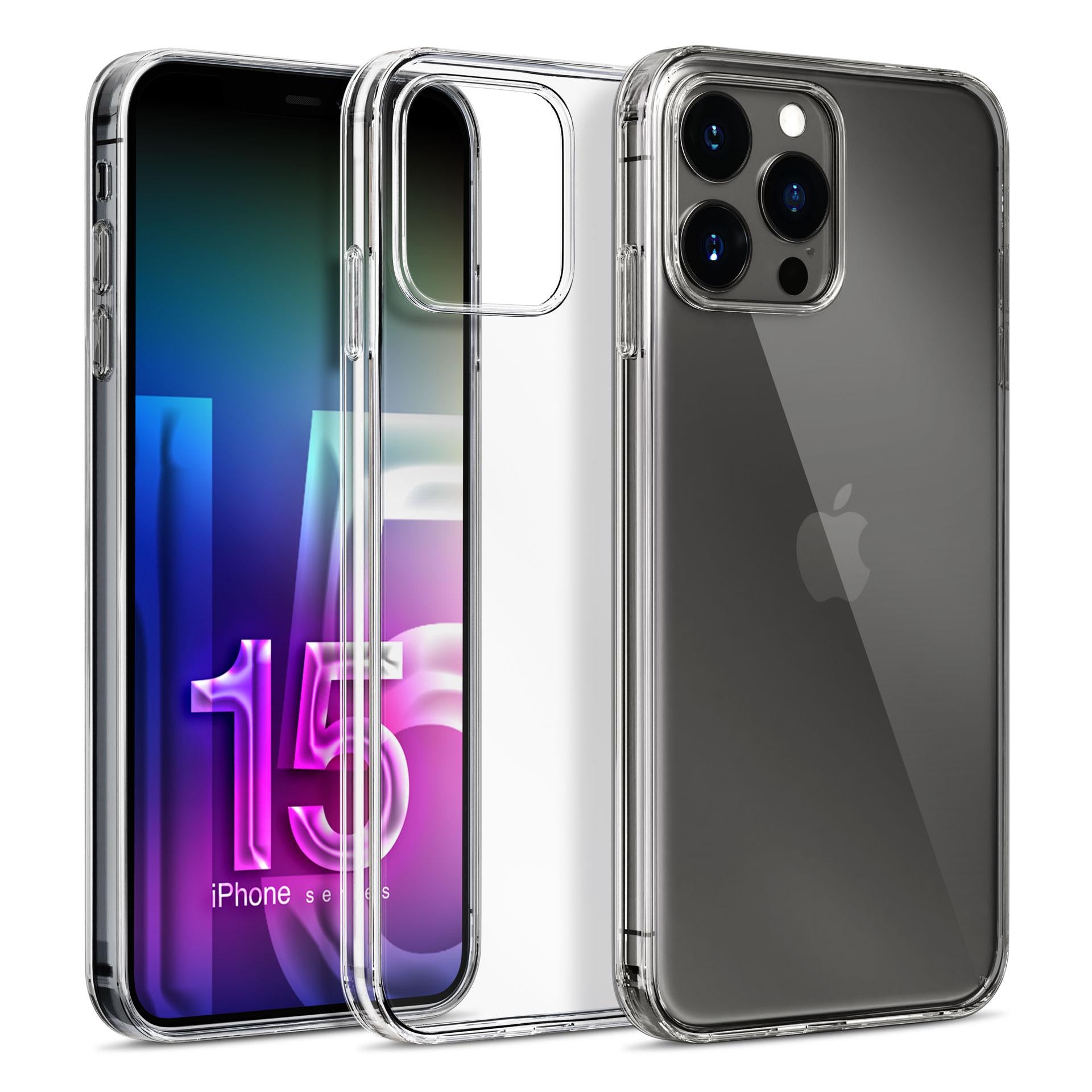 Apple iPhone 15 Pro Max – 3mk skaidrus dėklas