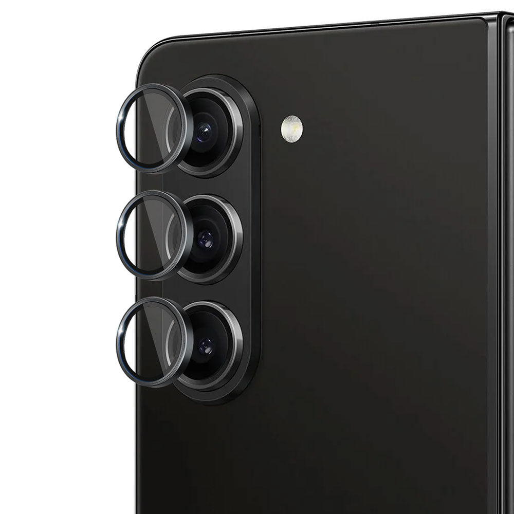 Samsung Galaxy Z Fold 5 – 3mk objektyvo apsauga Pro juoda -- Samsung Galaxy Z Fold 5
