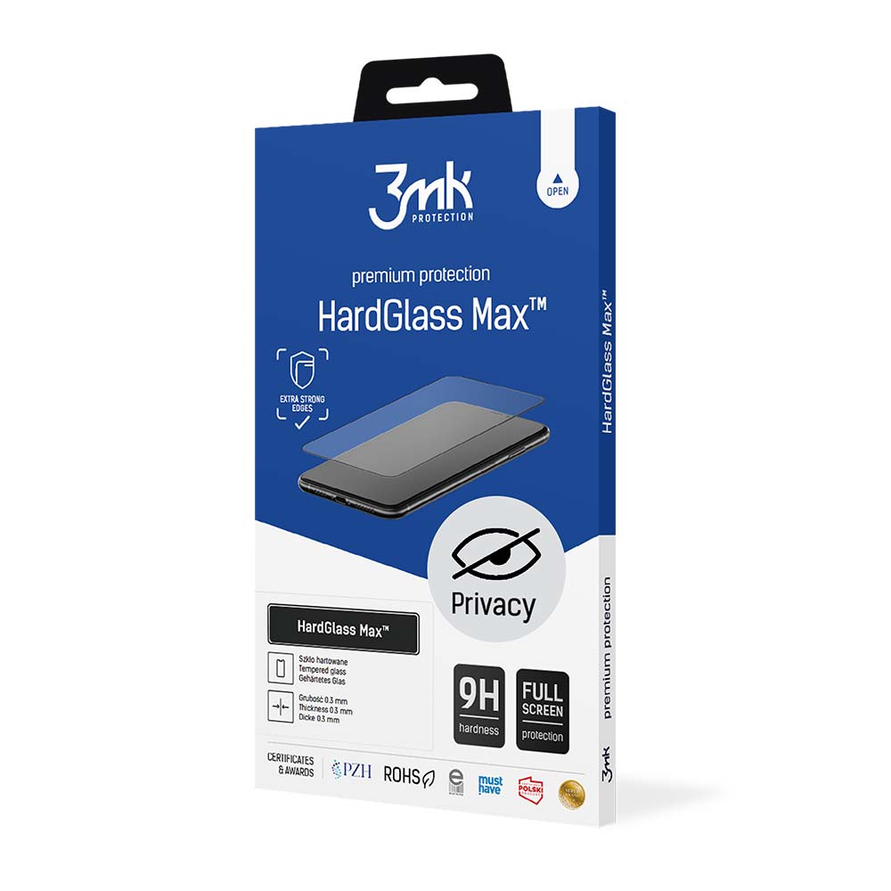 Apple iPhone 15 Plus – 3mk HardGlass Max Privacy™ -- iPhone 15 Plus