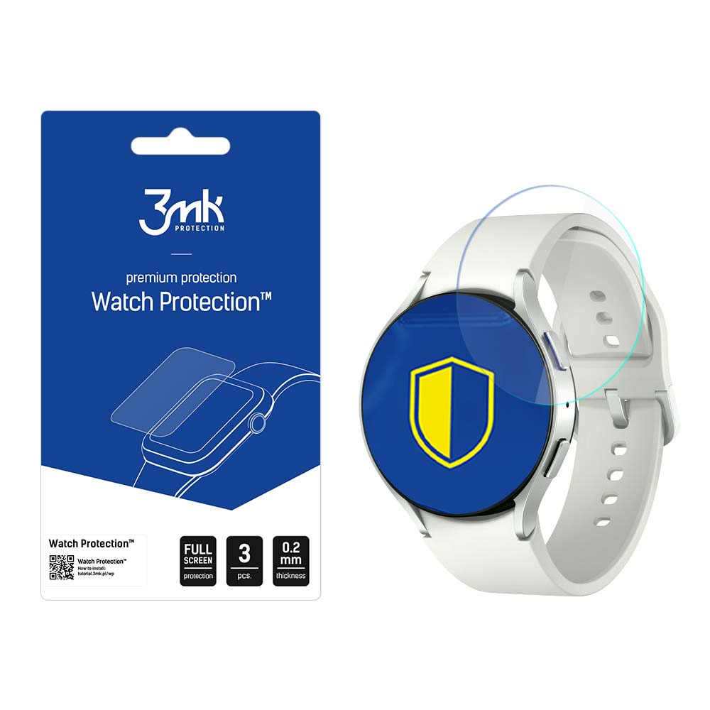Samsung Galaxy Watch 6 40mm – 3mk Watch Protection™ v. FlexibleGlass Lite -- Samsung Galaxy Watch 6 40mm