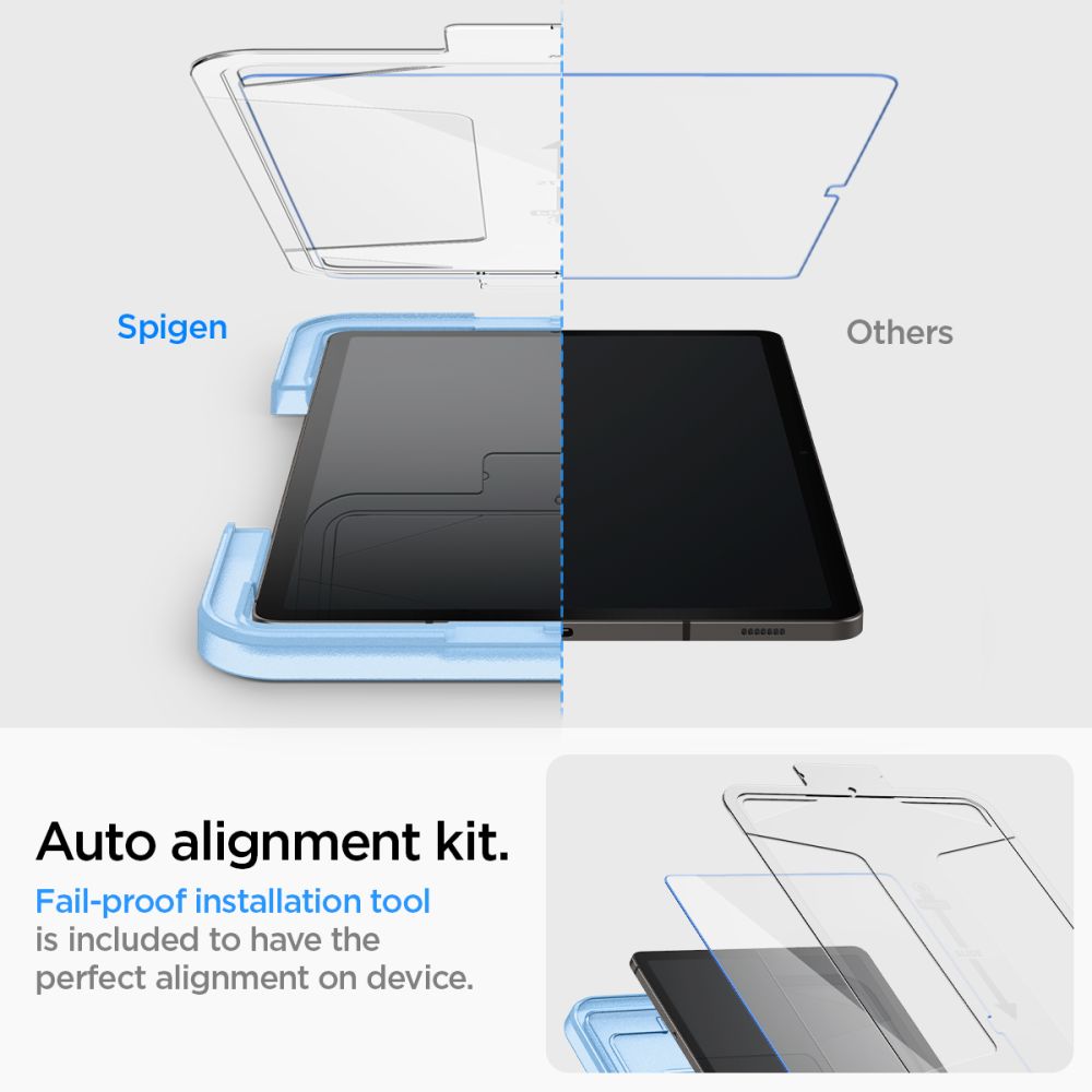 Spigen Glas TR EZ Fit grūdintas stiklas Galaxy Tab S9 11" -- Samsung Galaxy Tab S9 11"