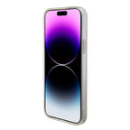 Guess MagSafe dėklas iPhone 15 Plus – rožinis