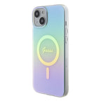 Guess MagSafe dėklas iPhone 15 Plus – turkio
