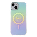 Guess MagSafe dėklas iPhone 15 Plus – turkio