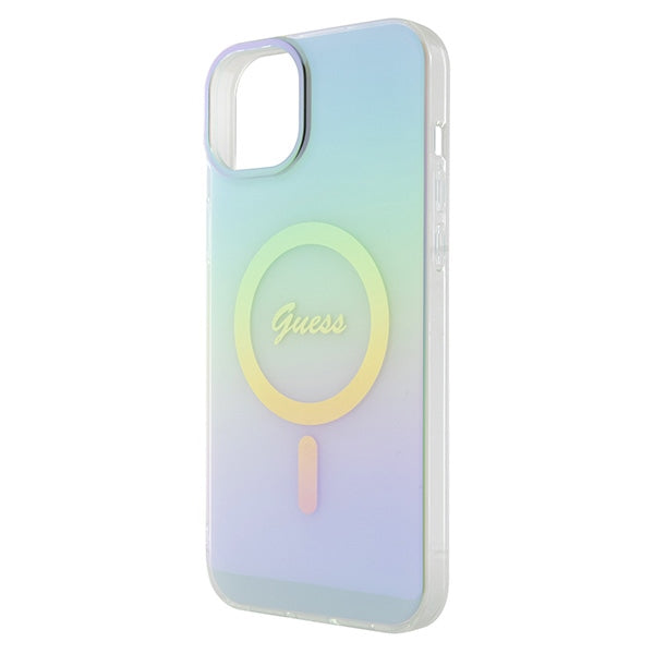 Guess MagSafe dėklas iPhone 15 Plus – turkio