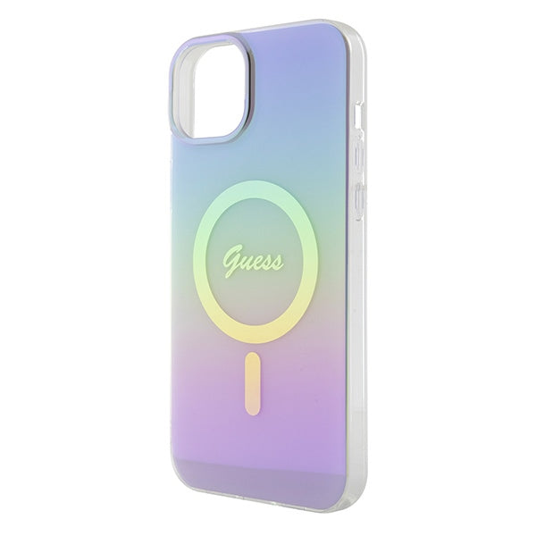 Guess MagSafe dėklas iPhone 15 6.1 – violetinis