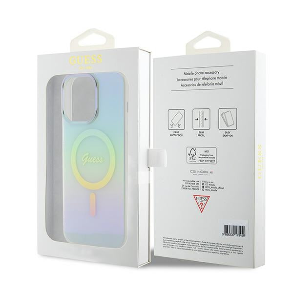 Guess MagSafe dėklas iPhone 15 Pro Max – turkio