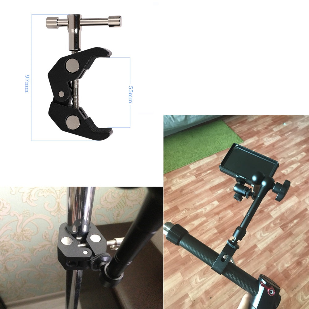 Spaustuvo laikallis fotoaparatui ir mikrofonui -- Selfie Sticks & Tripods