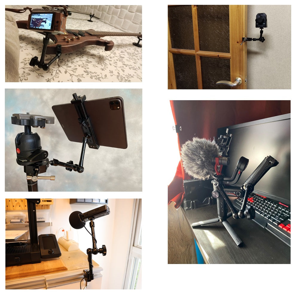 Spaustuvo laikallis fotoaparatui ir mikrofonui -- Selfie Sticks & Tripods