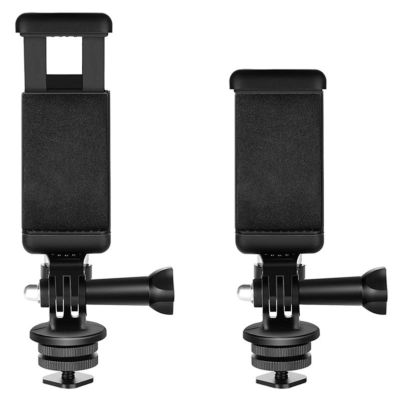Telefono/Sportinės kameros laikallis su adapteriu - Juoda -- Selfie Sticks & Tripods