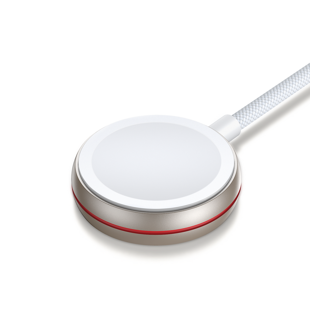 Joyroom S-IW011 indukcinis įkroviklis Apple Watch 1.2m - baltas