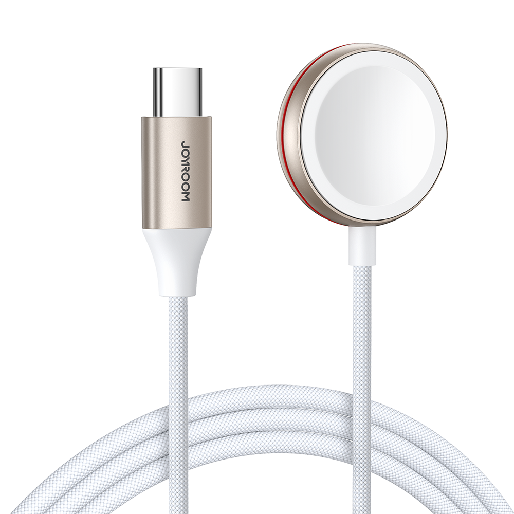 Joyroom S-IW011 indukcinis įkroviklis Apple Watch 1.2m - baltas