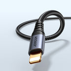 Joyroom Audio Transfer Series SY-A06 mini lizdas 3,5 mm / Lightning kabelis 1,2 m - juodas