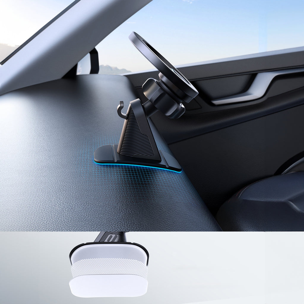 Joyroom magnetinis automobilinis laikiklis prietaisų skydeliui, juodas (JR-ZS376)
