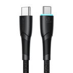 Joyroom Starry Series SA32-CC3 USB-C / USB-C Laidas 60W 1m - juodas