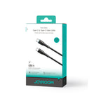Joyroom Starry Series SA32-CC3 USB-C / USB-C Laidas 60W 1m - juodas
