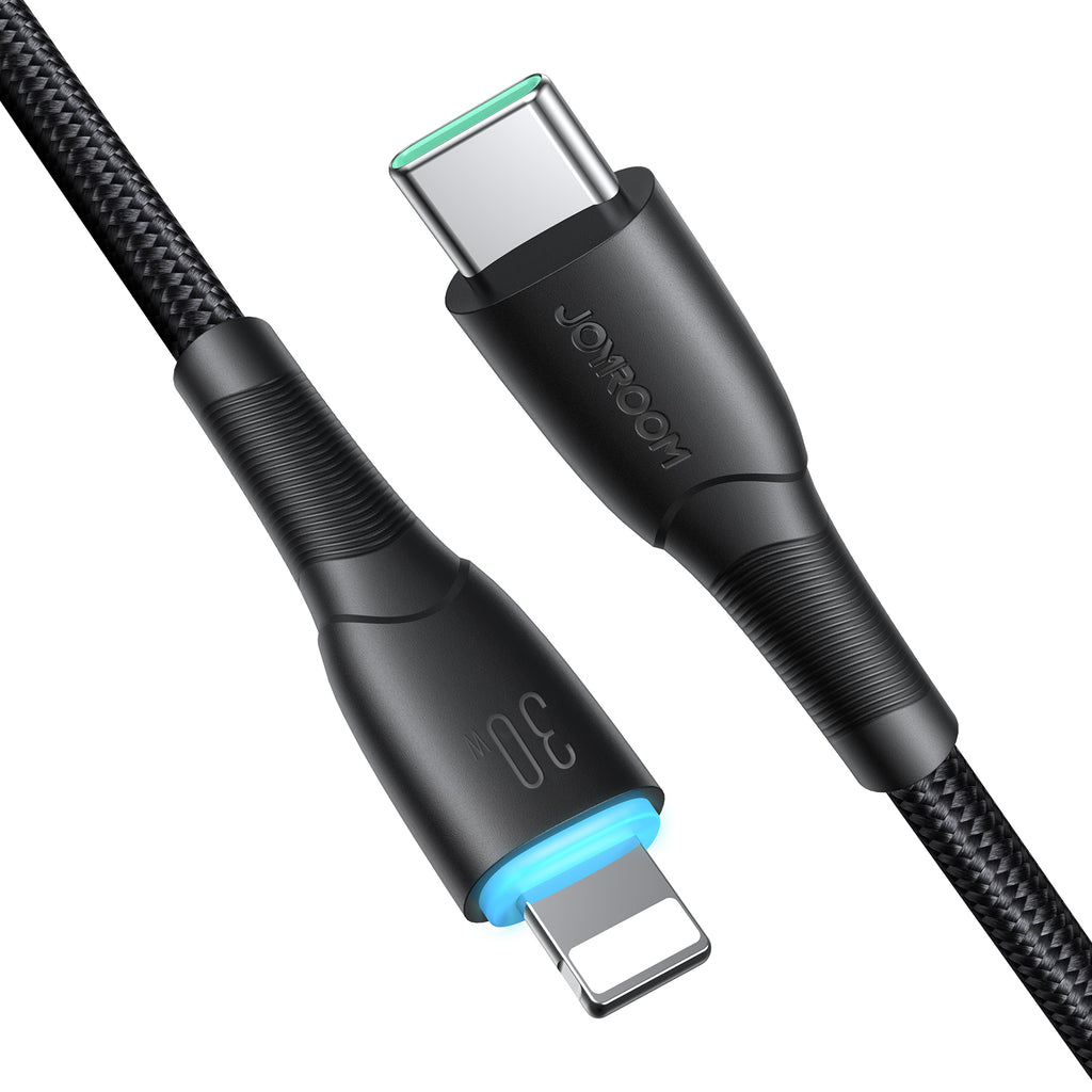 Joyroom Starry Series SA32-CL3 30W USB-C / Lightning Laidas 1m - juodas