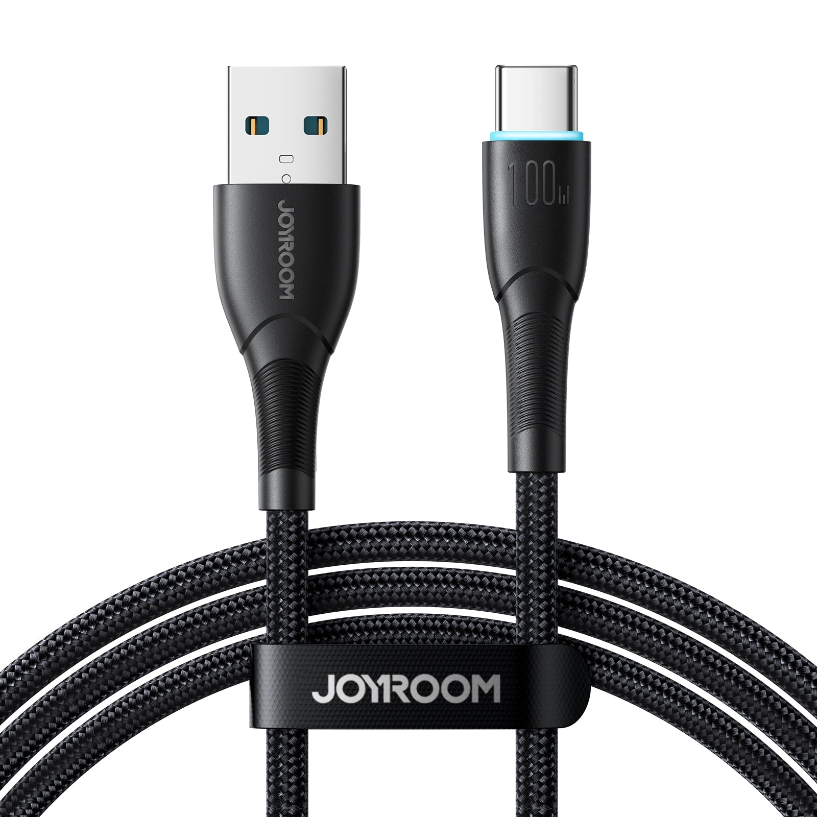 Joyroom Starry series SA32-AC6 100W USB-A / USB-C laidas 1m - juodas