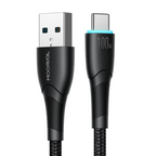 Joyroom Starry series SA32-AC6 100W USB-A / USB-C laidas 1m - juodas