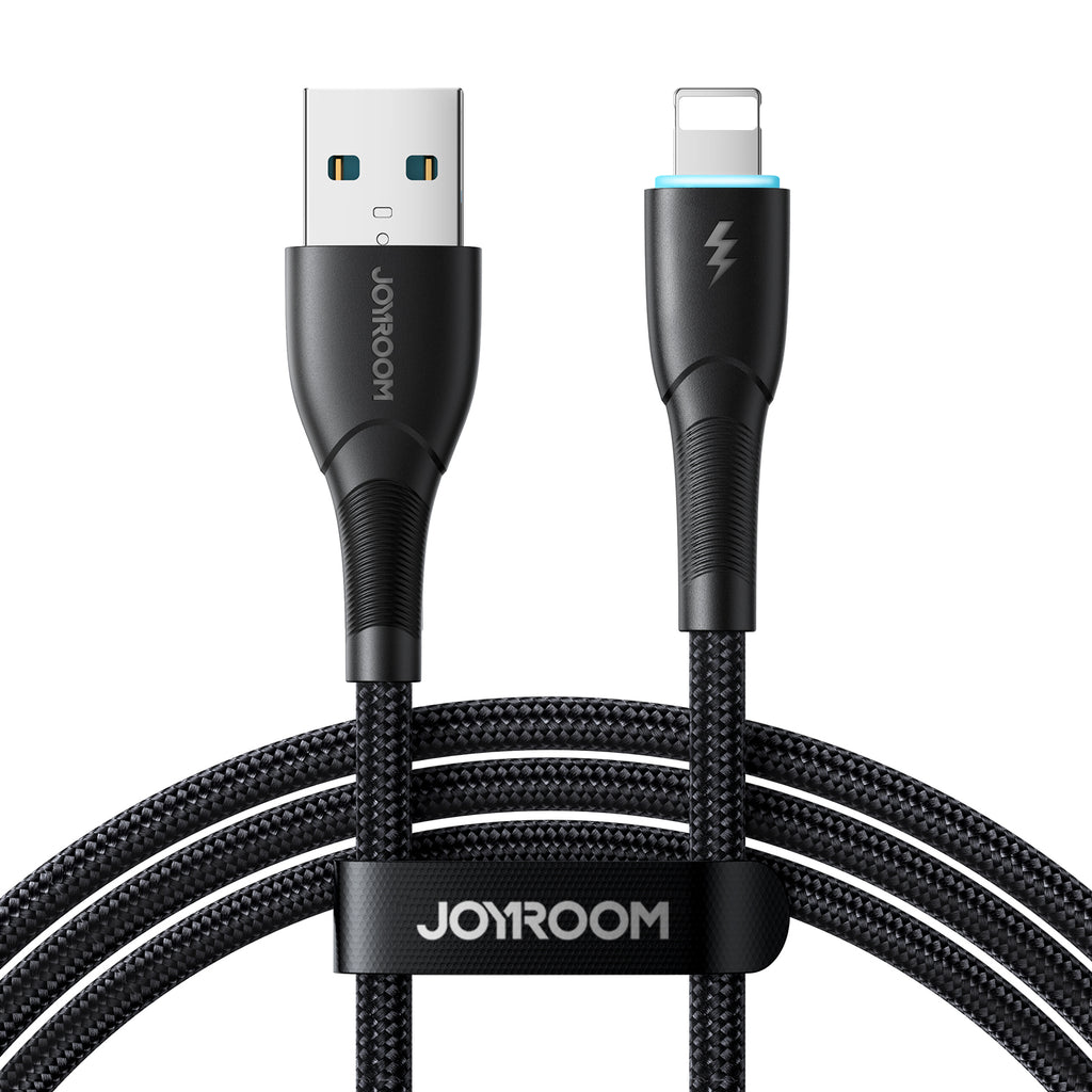Joyroom Starry Series SA32-AL3 3A USB-A / Lightning laidas 1m - juodas