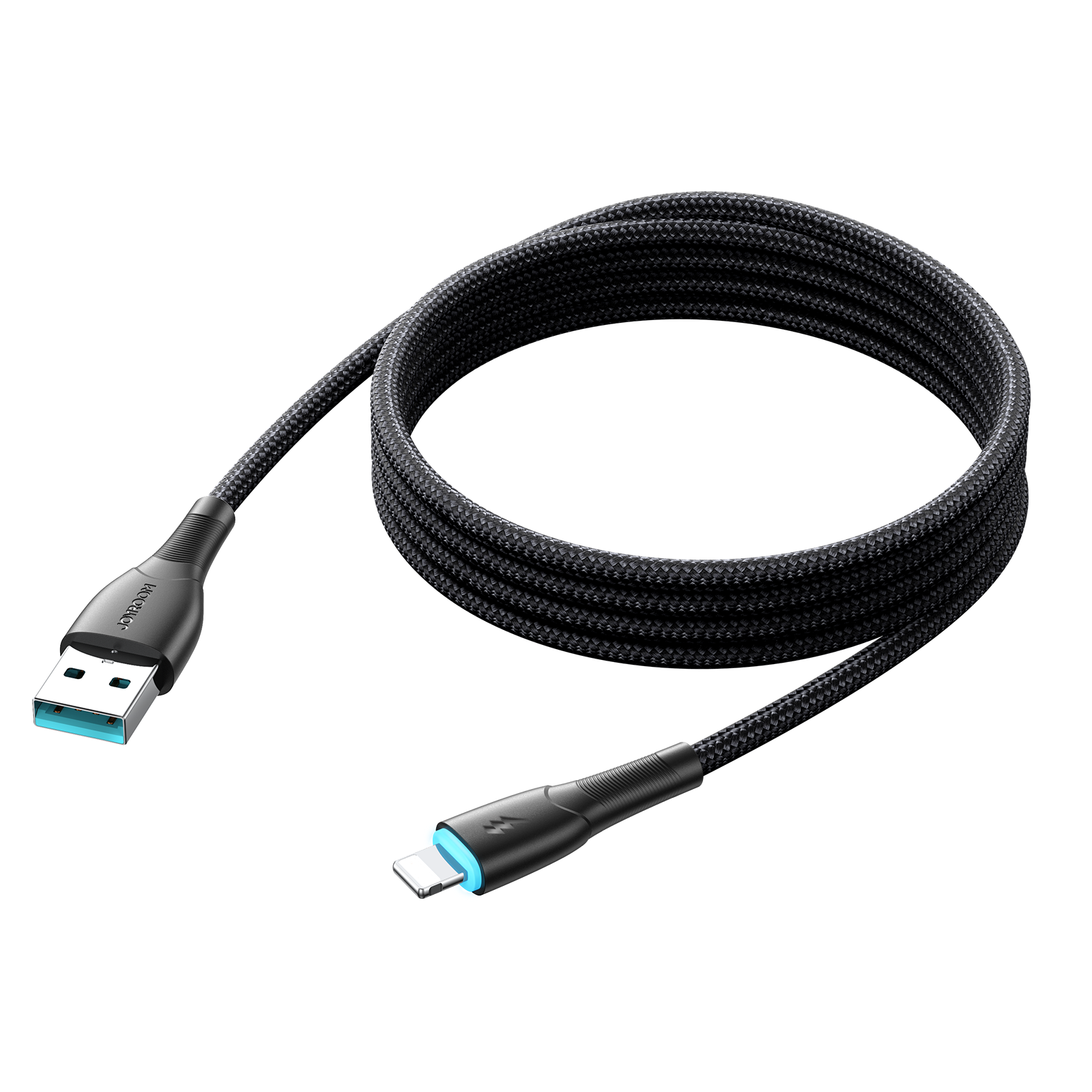 Joyroom Starry Series SA32-AL3 3A USB-A / Lightning laidas 1m - juodas