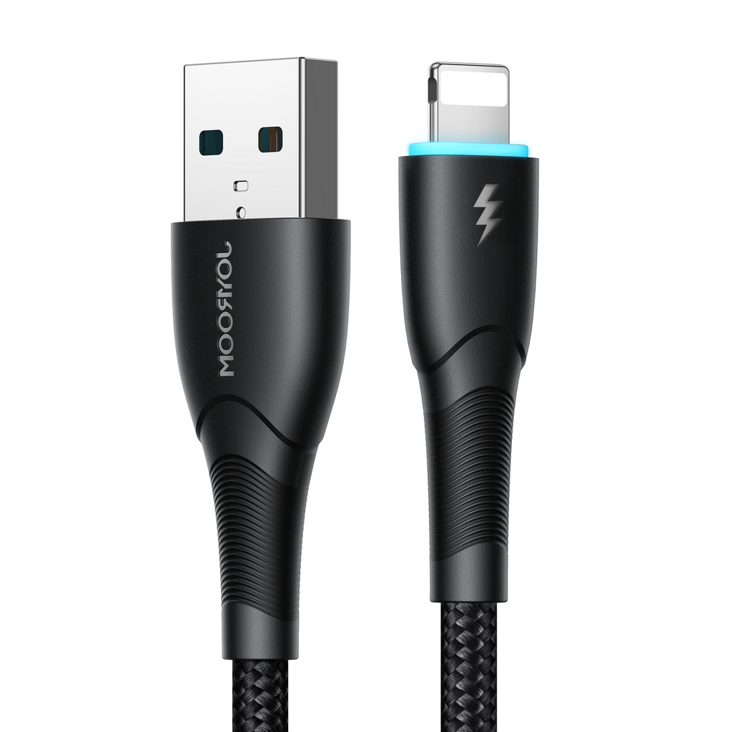 Joyroom Starry Series SA32-AL3 3A USB-A / Lightning laidas 1m - juodas