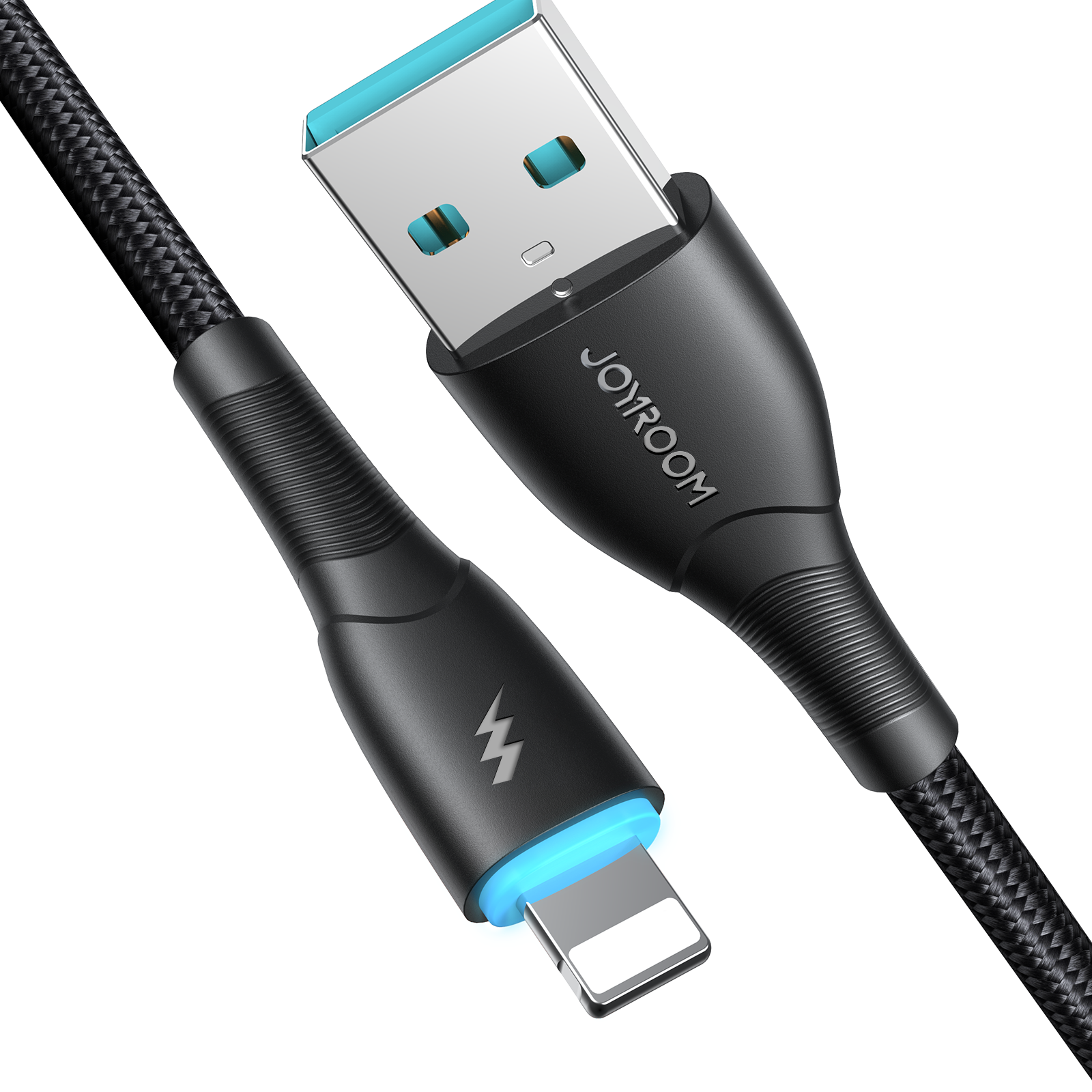 Joyroom Starry Series SA32-AL3 3A USB-A / Lightning laidas 1m - juodas