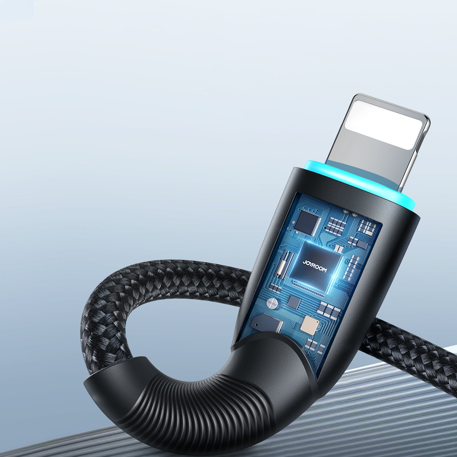 Joyroom Starry Series SA32-AL3 3A USB-A / Lightning laidas 1m - juodas